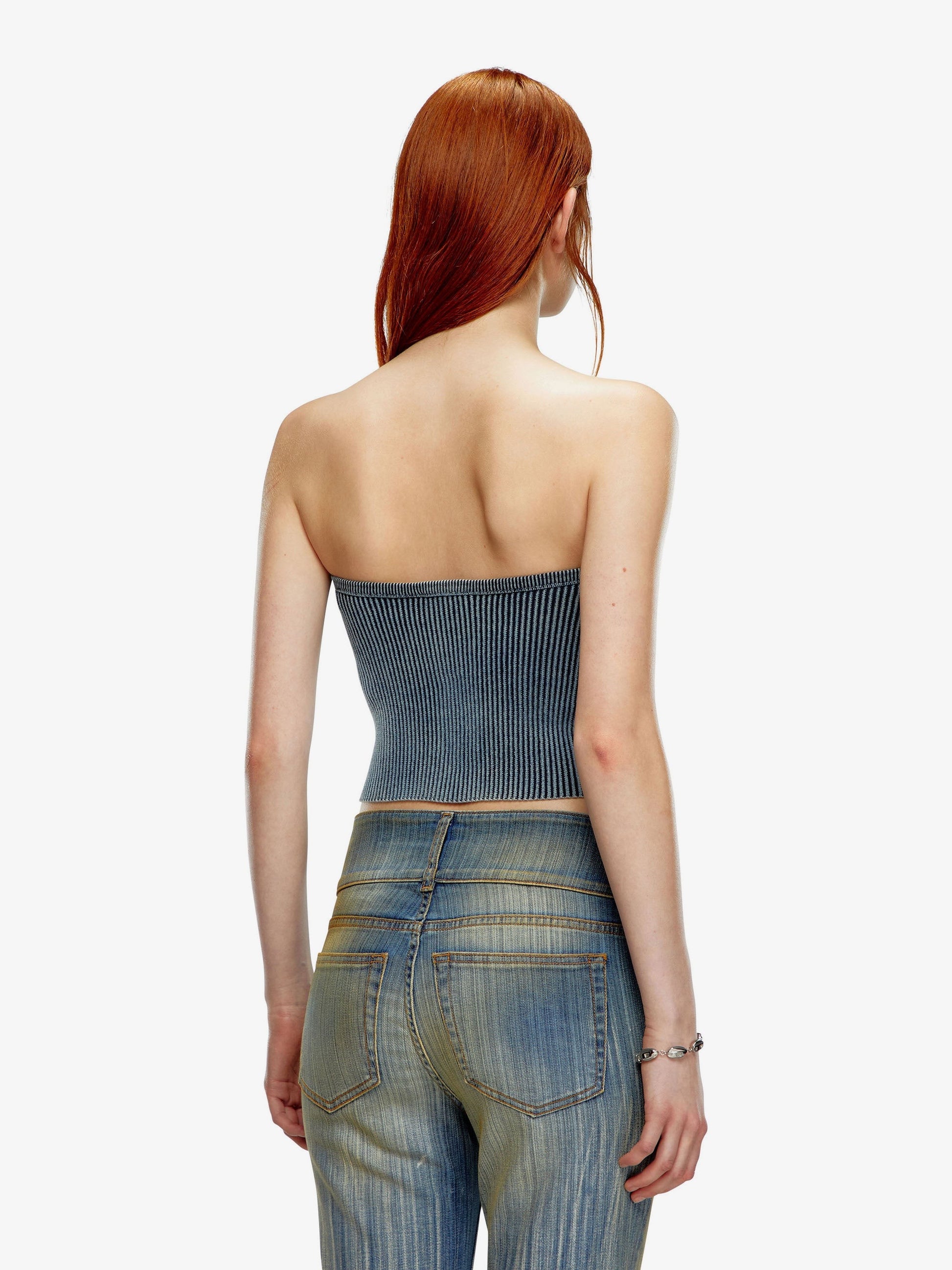 Diesel Žebrovaný bavlněný top