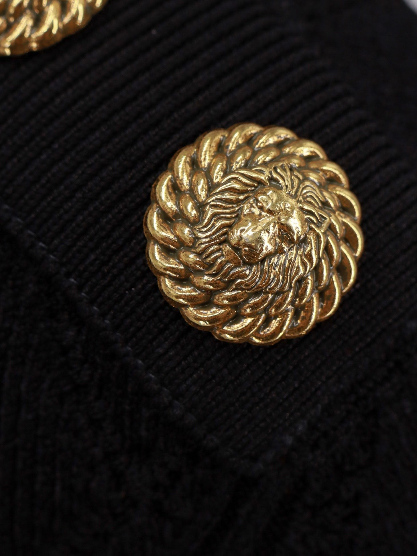 Balmain Gerippter Body aus nachhaltiger Viskose