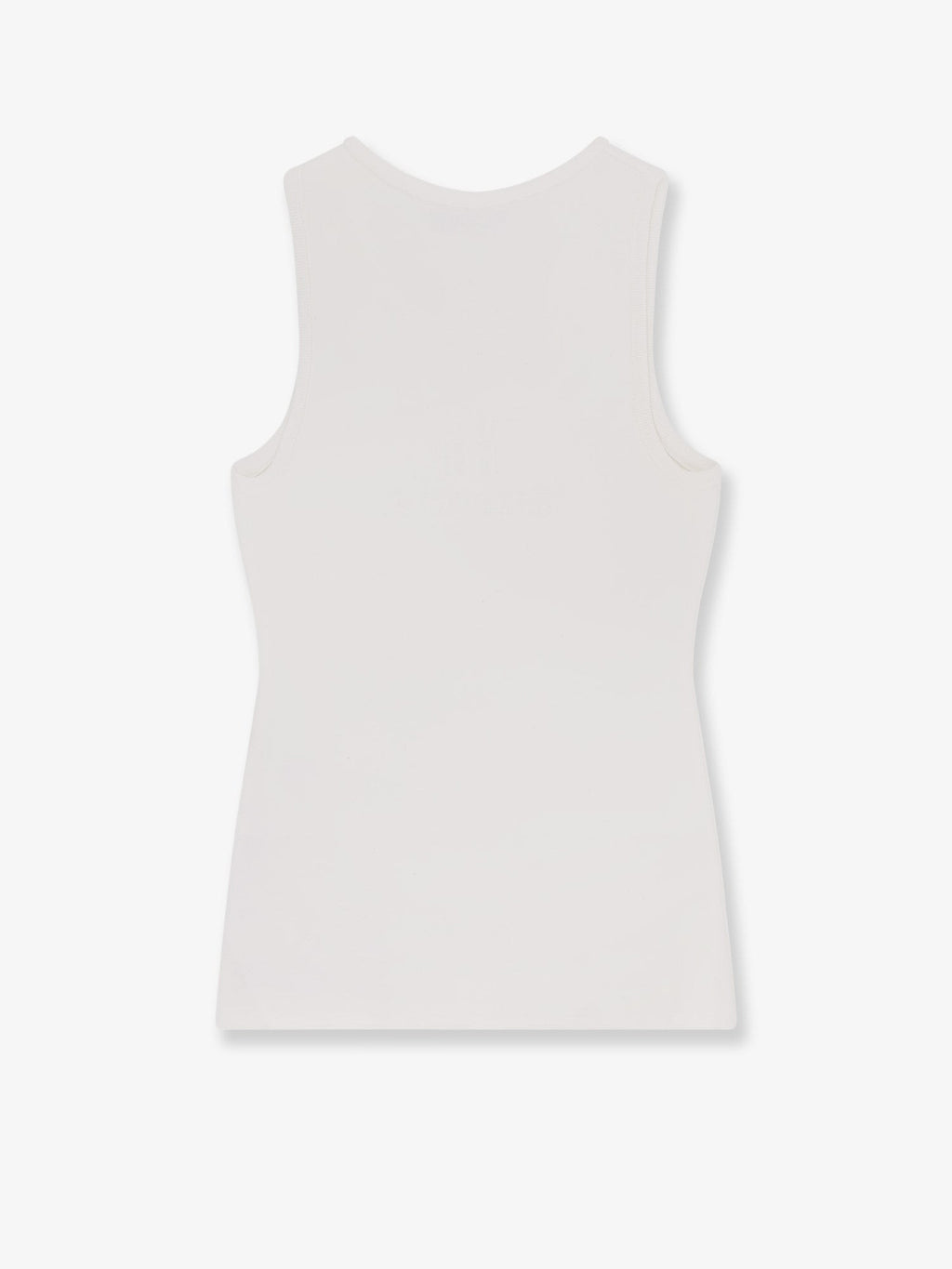 Balenciaga Ribbed viscose blend tank top