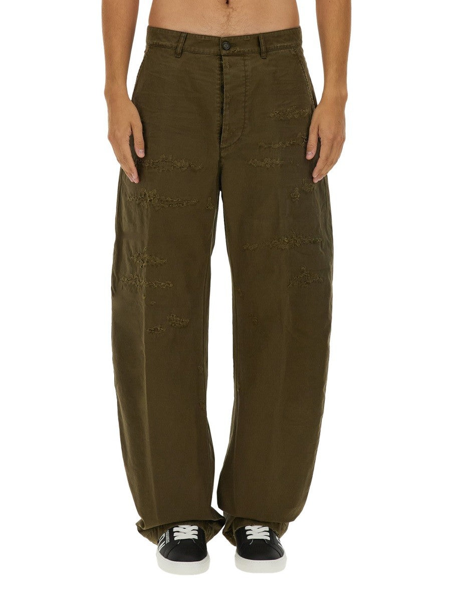 Dsquared2 RIPPED BIG CHINO PANTS