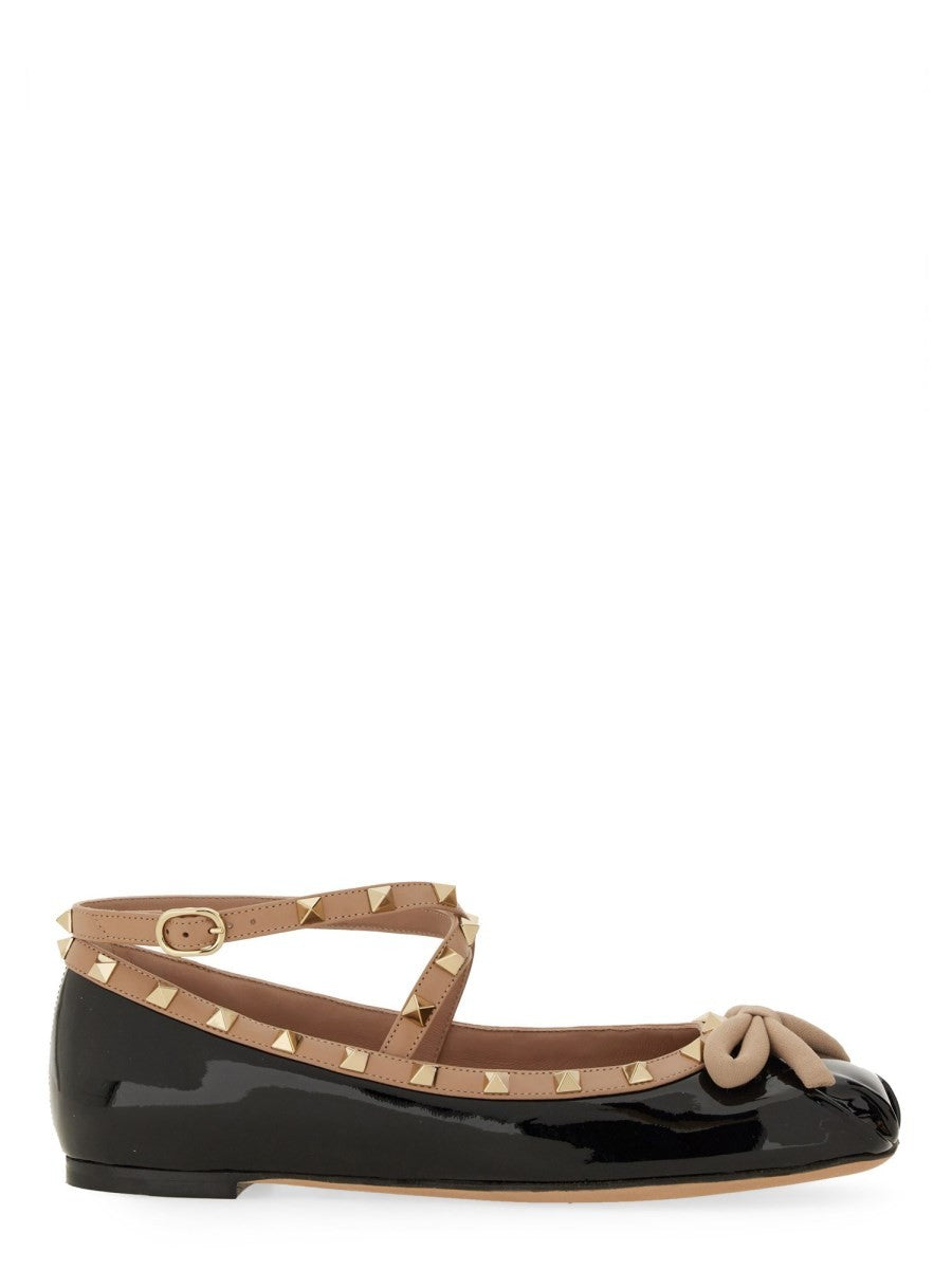 Valentino Garavani ROCKSTUD BALERINY