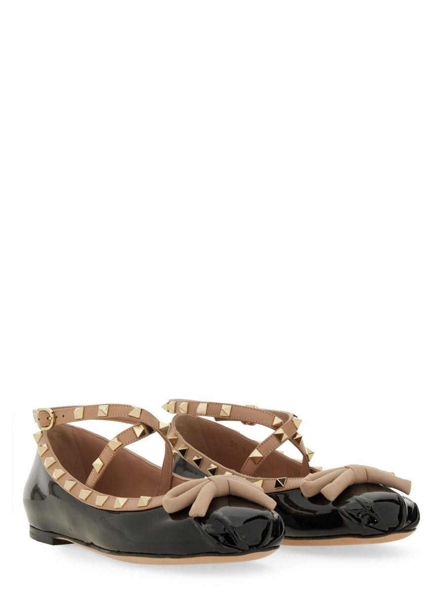 Valentino Garavani ROCKSTUD BALERINY