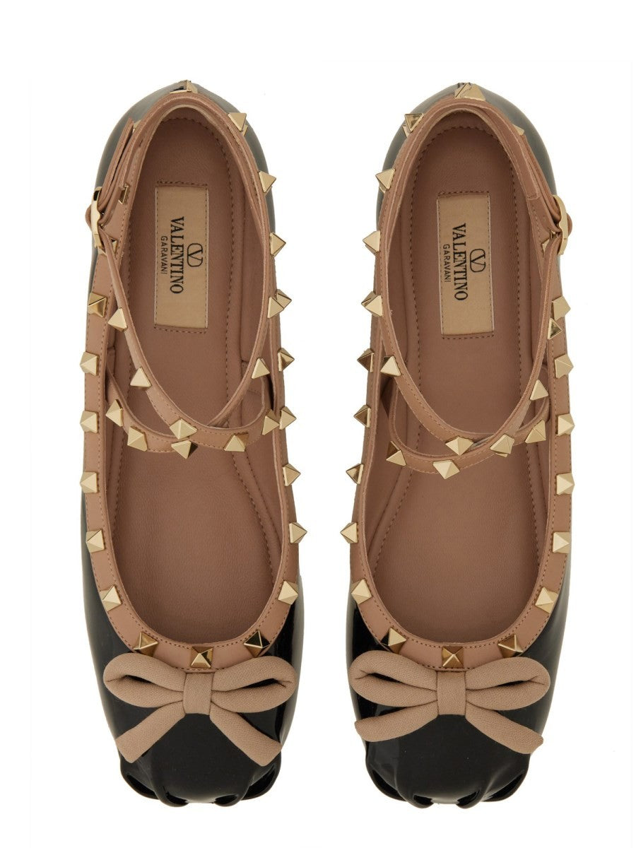 Valentino Garavani ROCKSTUD BALERINY