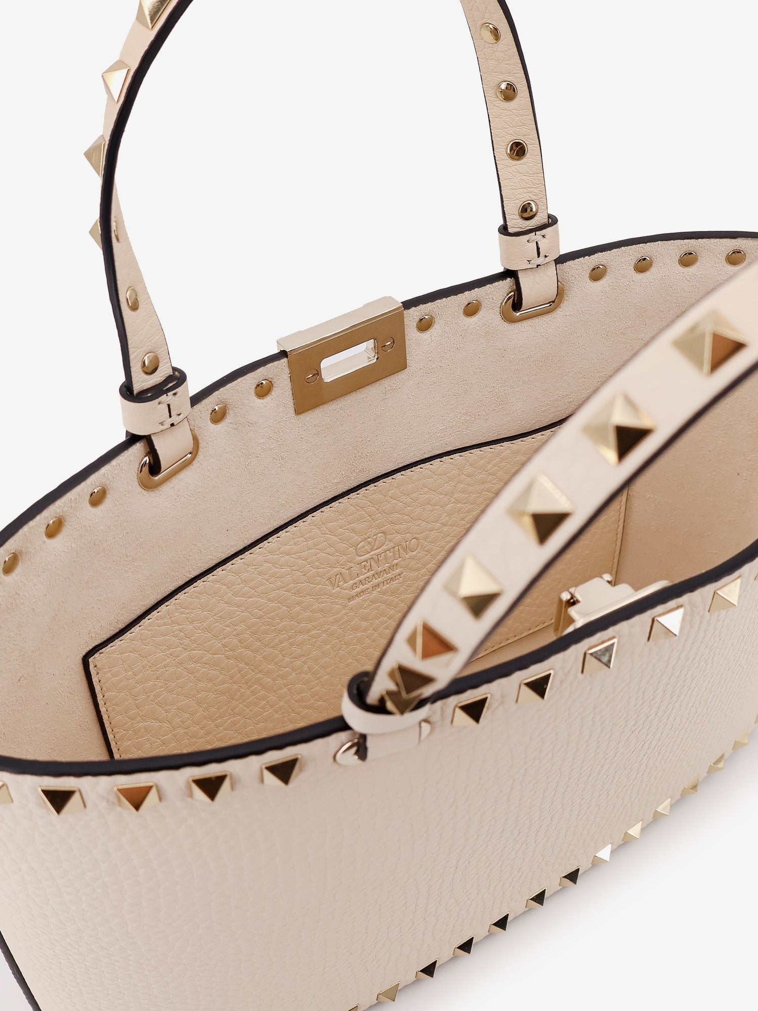 Valentino Garavani Rockstud Small Tote Valentino Garavani leather shoulder bag