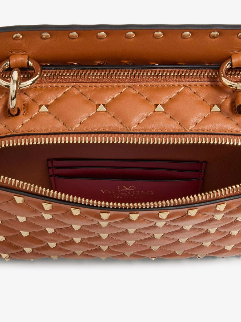 Valentino Garavani Rockstud Spike leather shoulder bag