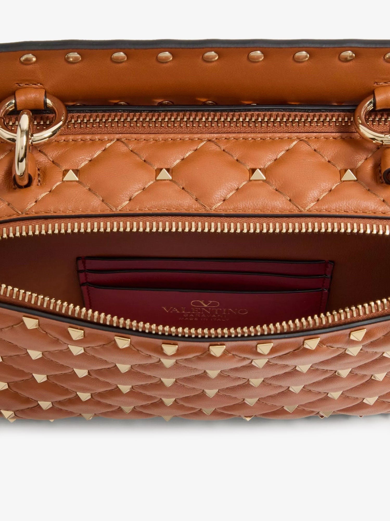Valentino Garavani Rockstud Spike leather shoulder bag