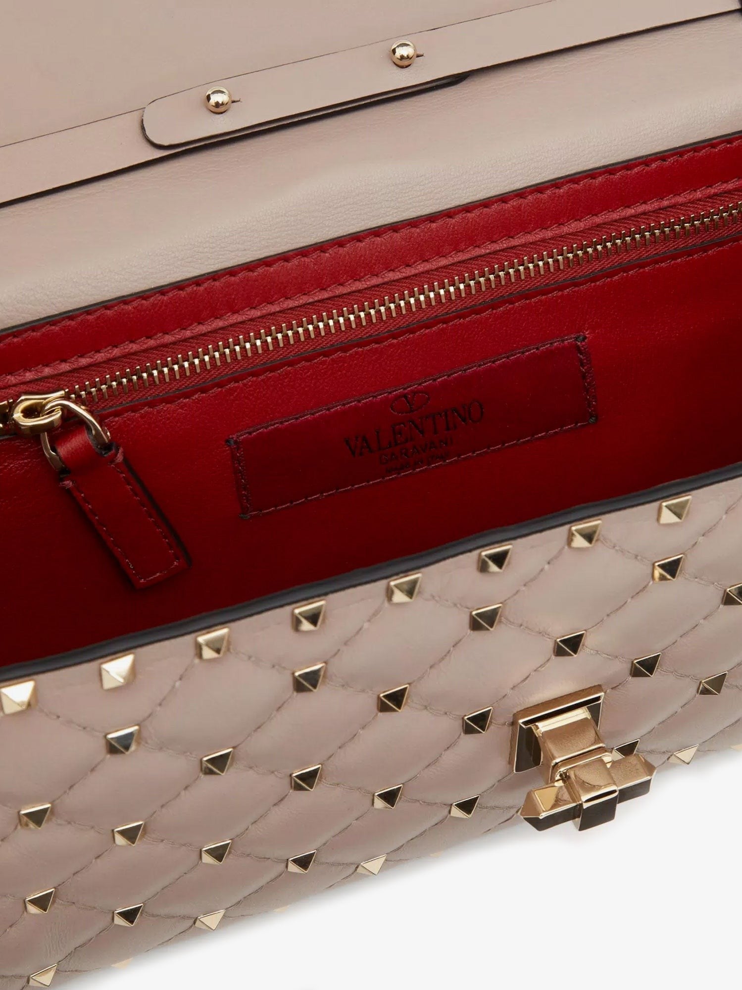 Valentino Garavani Rockstud Spike leather shoulder bag