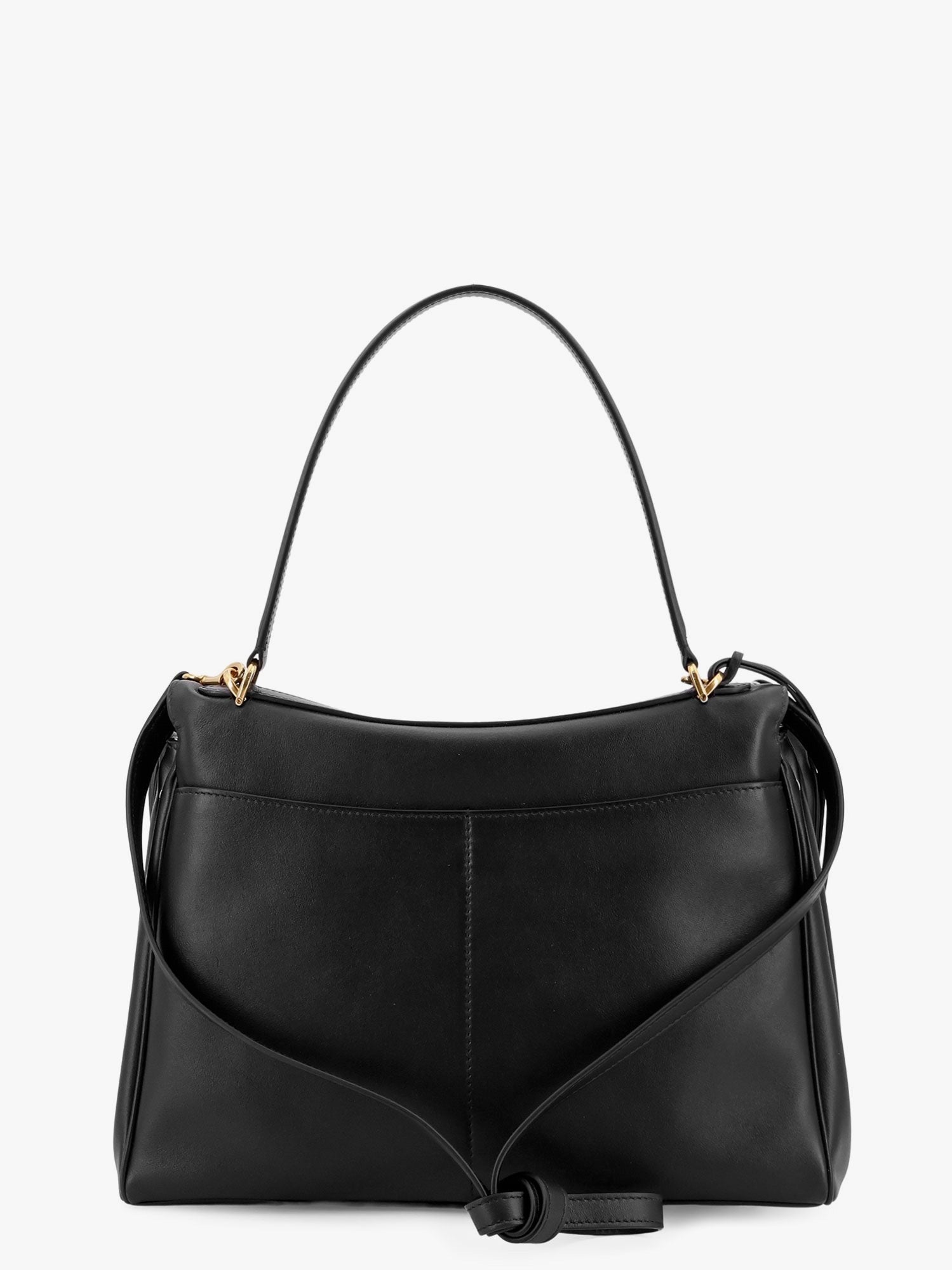 Balenciaga Rodeo skulderveske i skinn med nøkkelringdetalj