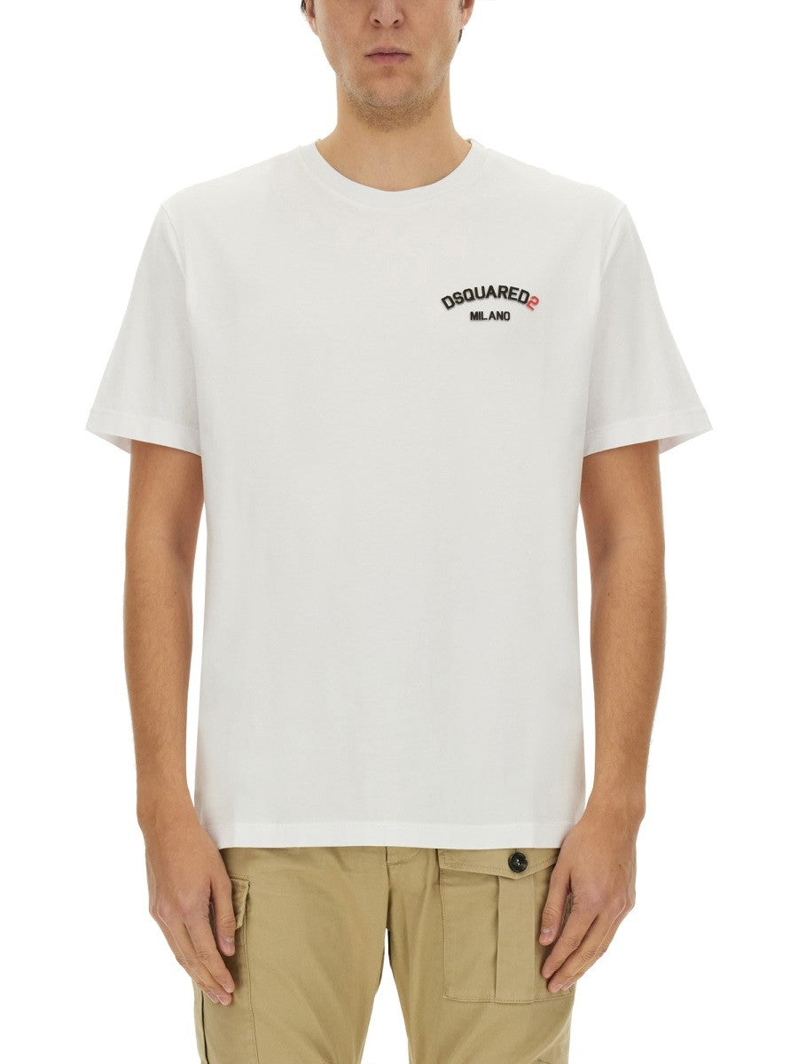 Dsquared2 "RUBBER LOGO" T-SHIRT