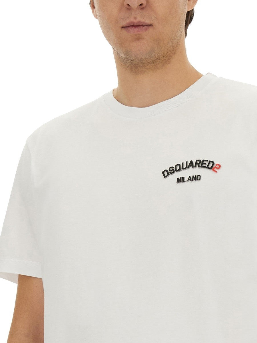 Dsquared2 "RUBBER LOGO" T-SHIRT