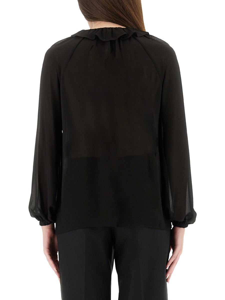 Michael By Michael Kors RUFFEL BLOUSE