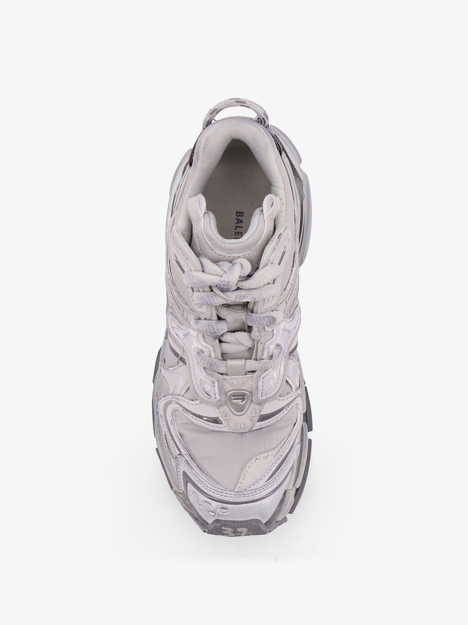 Balenciaga Runner 2 nylon low-top sneakers with leather inserts