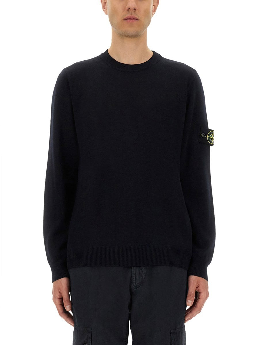 Stone Island RWS ODĽAHČENÝ VLNENÝ SVETER