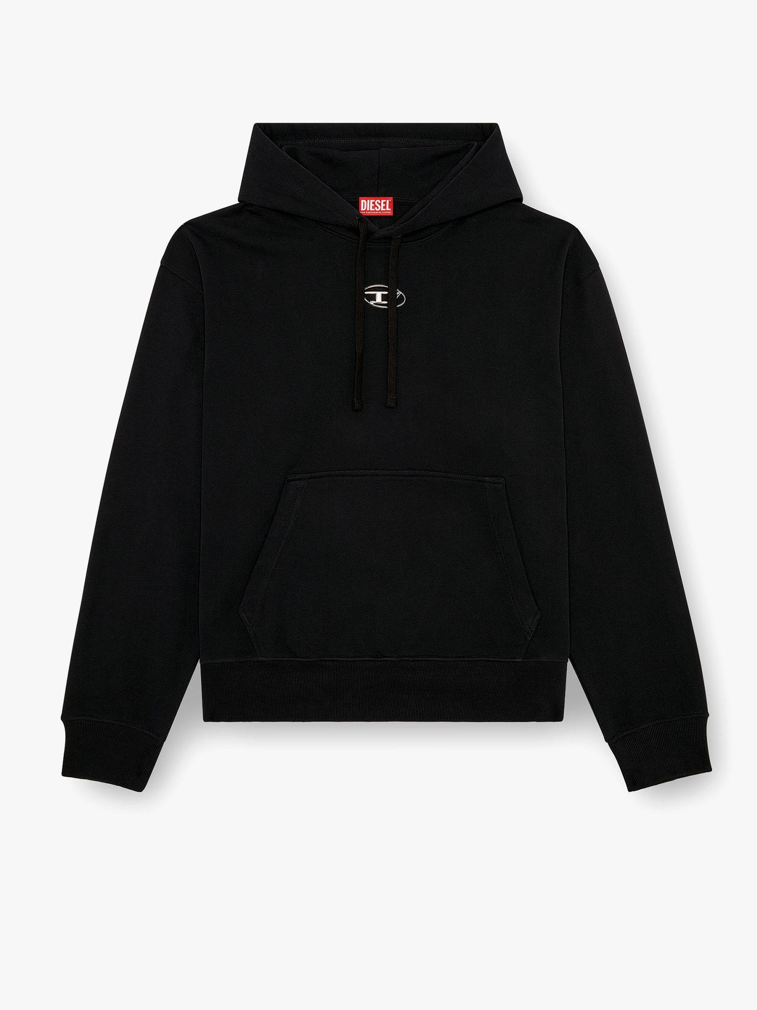 Diesel S-macs mikina z bio bavlny s předním logem