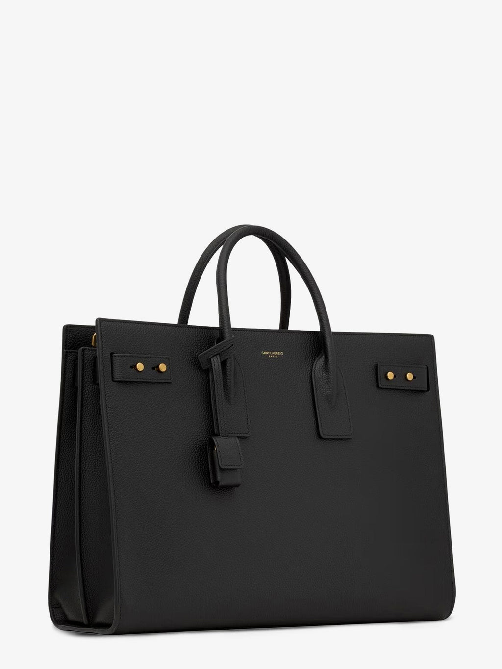 Saint Laurent Sac De Jour ラージレザーショルダーバッグ