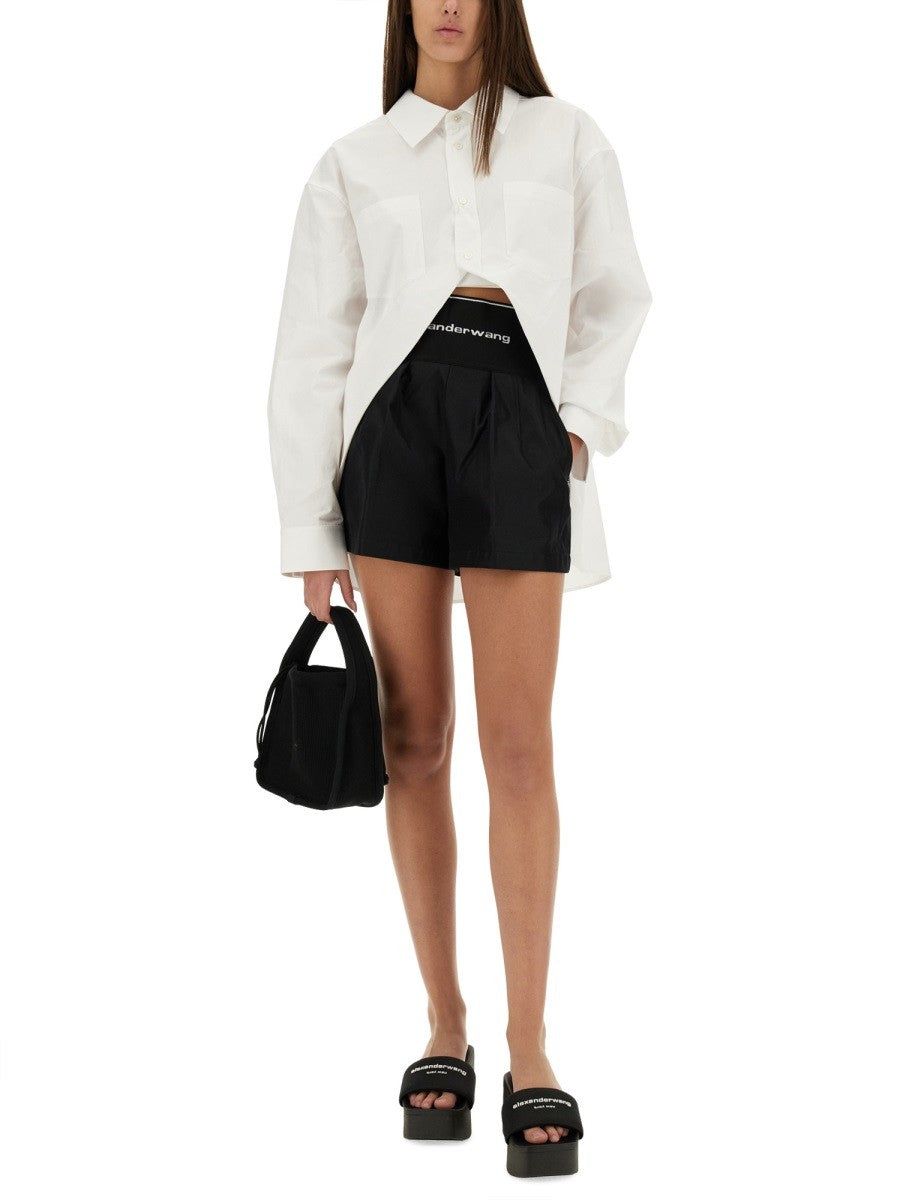 Alexander Wang "SZAFAFI" RÖVIDNADRÁG LOGÓVAL