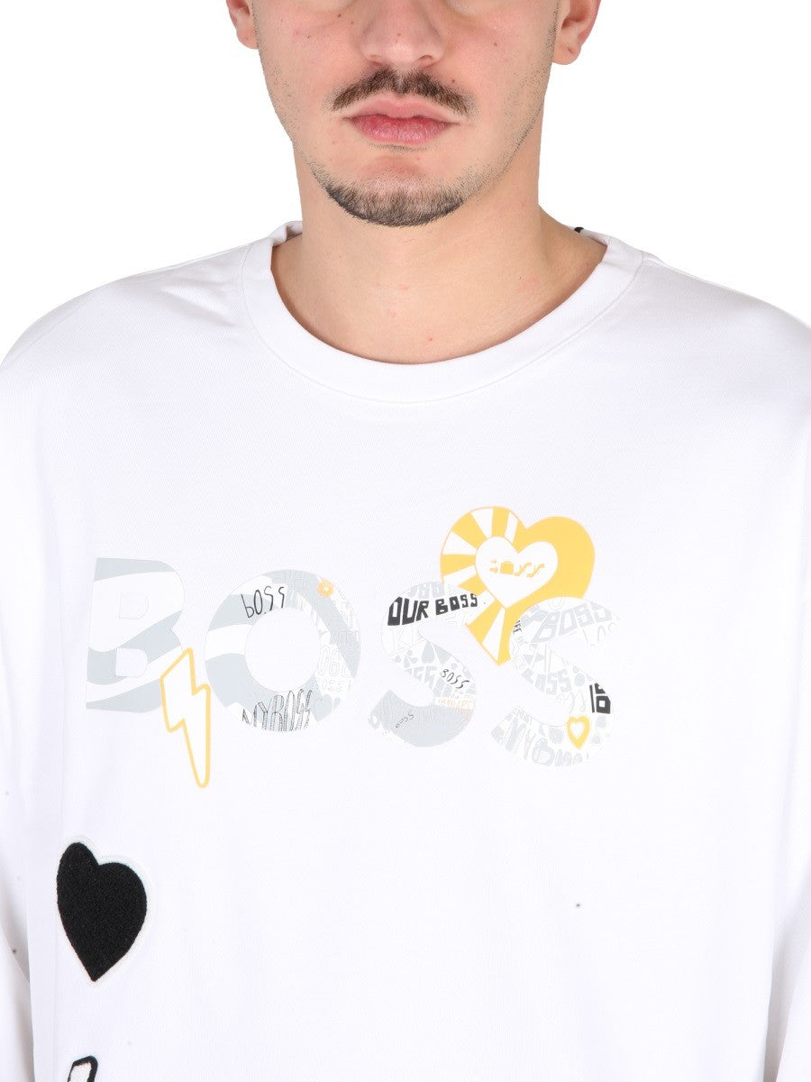 Boss SALBO LOTUS SWEATSHIRT