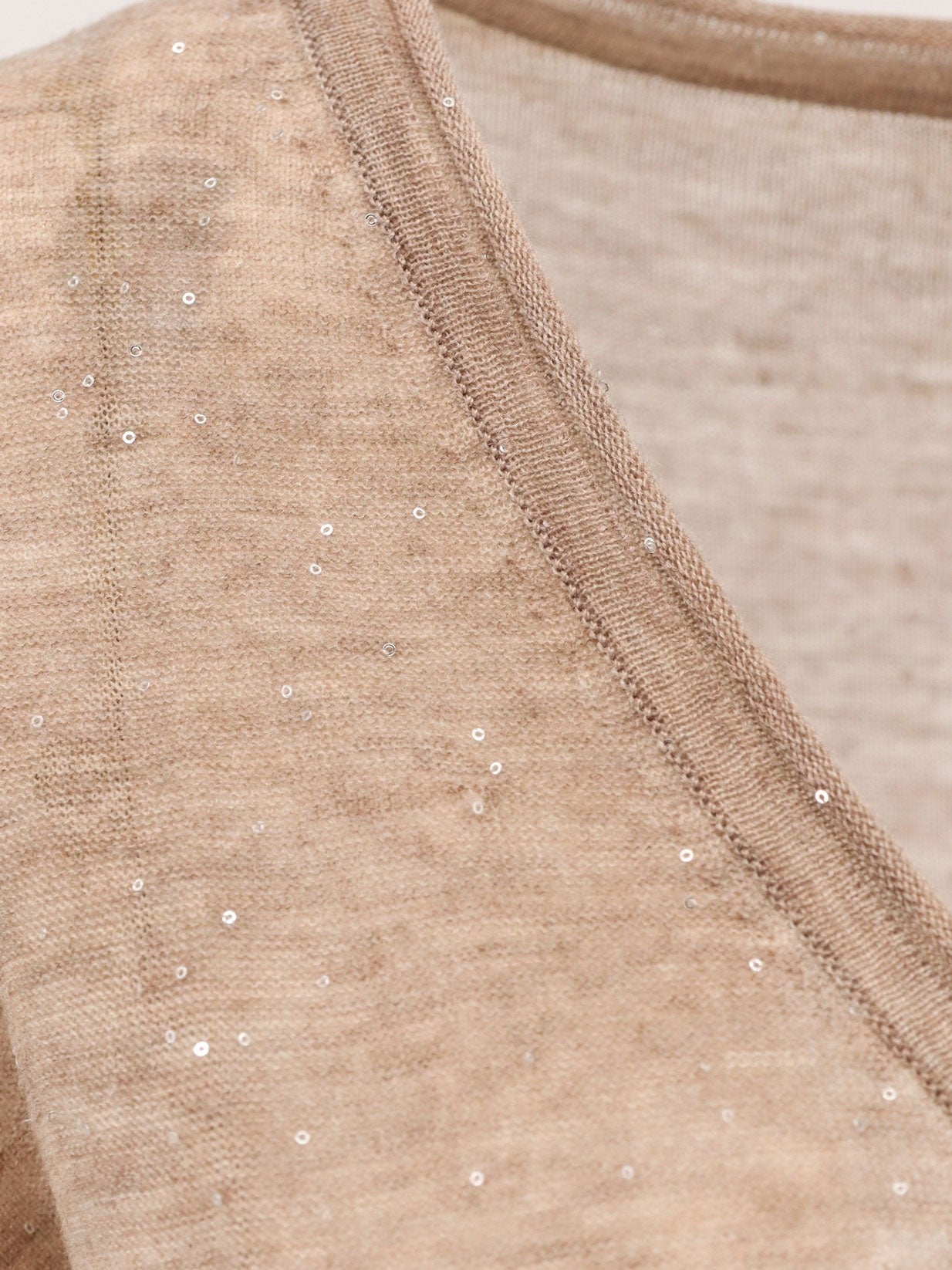 Pinko Salomone wool sweater with micro sequins