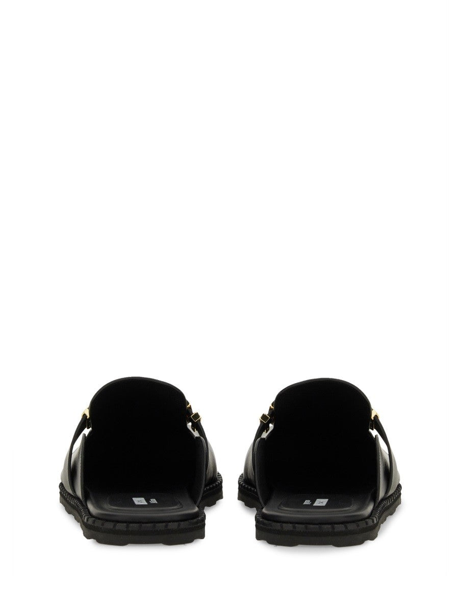 Moschino SANDAL WITH LOGO