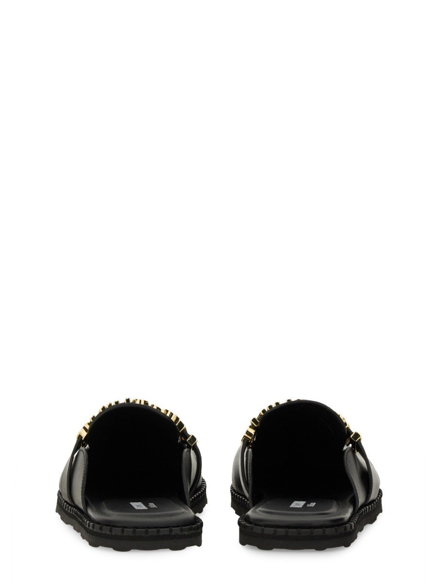 Moschino SANDAL WITH LOGO