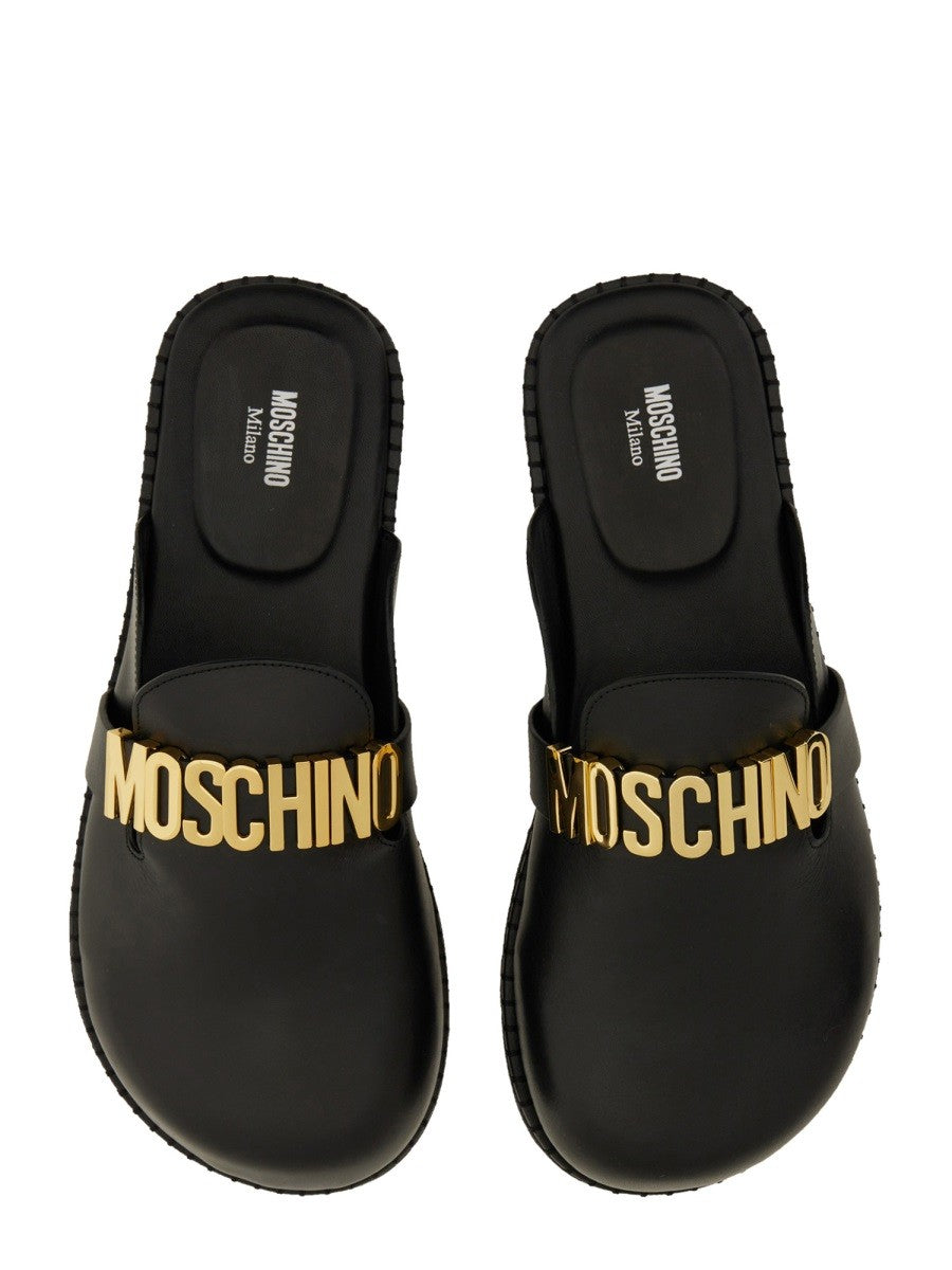 Moschino SANDÁL S LOGEM