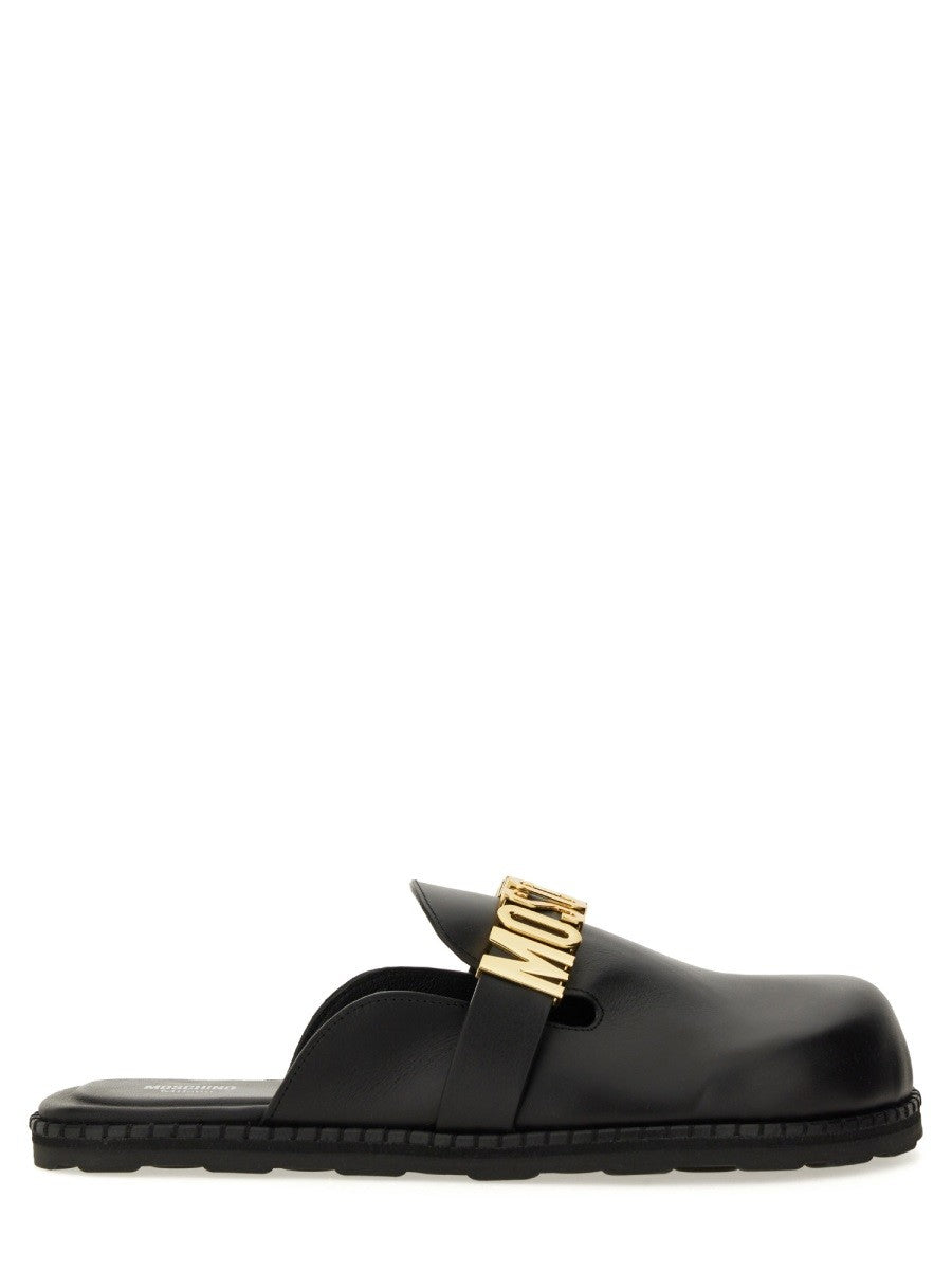 Moschino SANDAL WITH LOGO