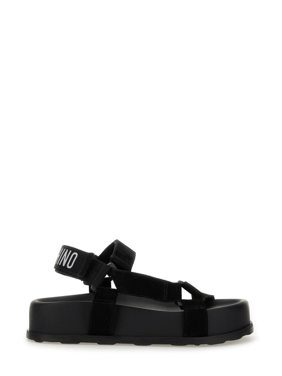 Moschino SANDAL WITH LOGO