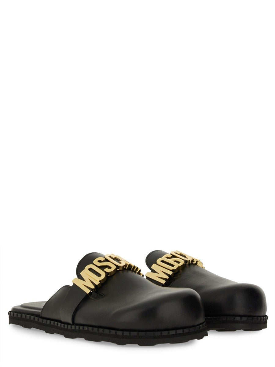 Moschino SANDAL WITH LOGO