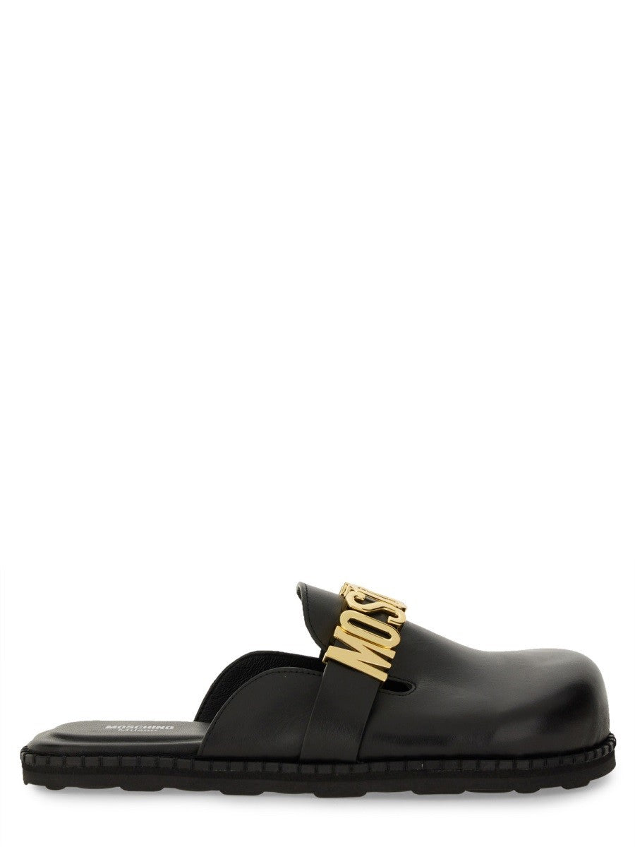 Moschino SANDAL WITH LOGO