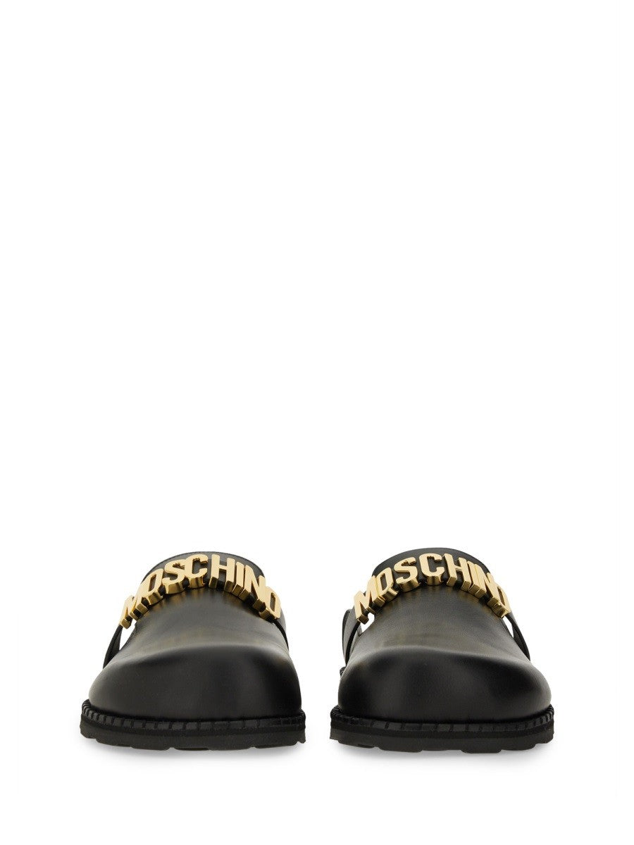 Moschino SANDAL WITH LOGO