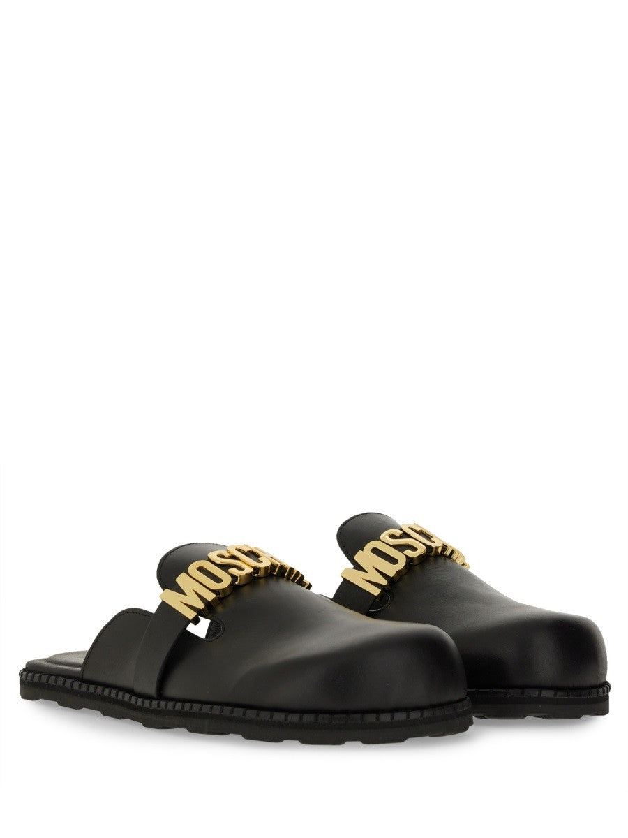 Moschino SANDAL WITH LOGO