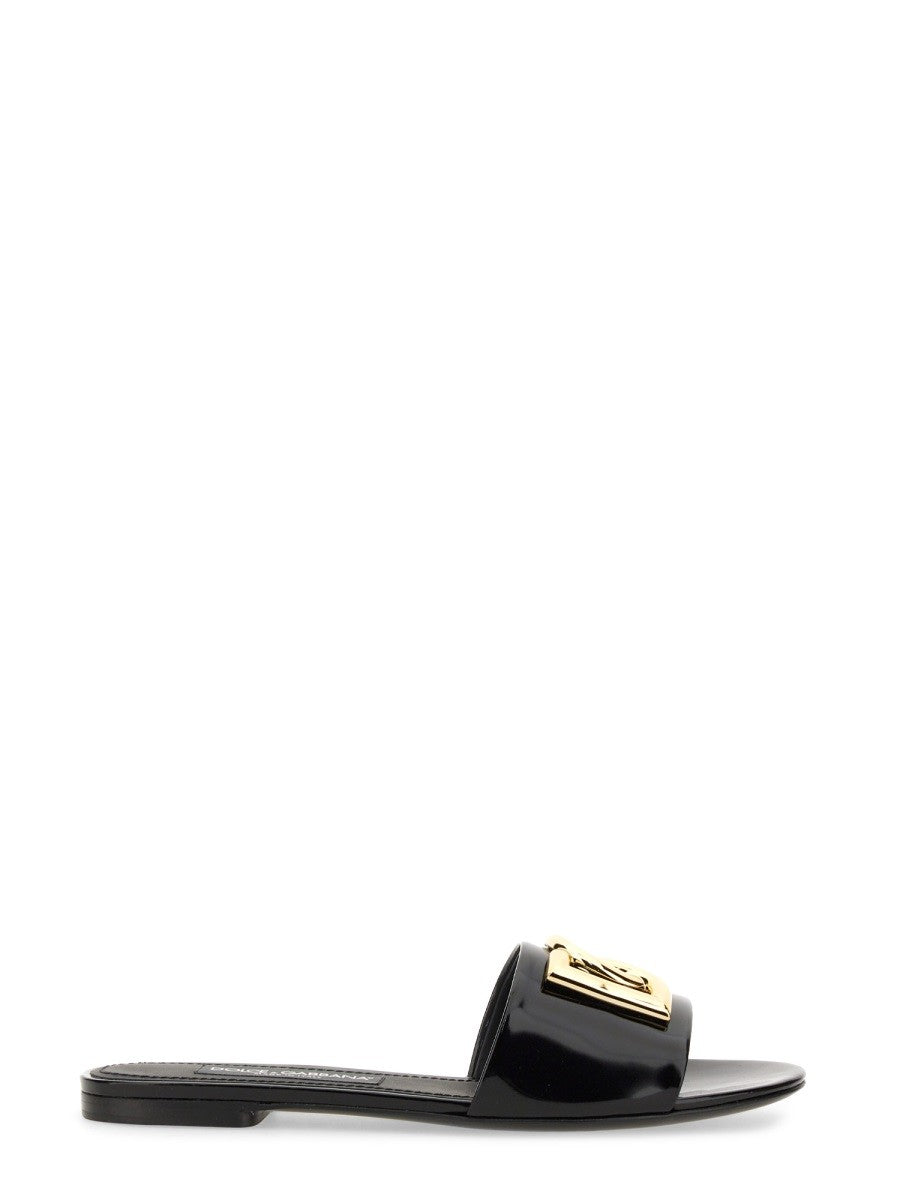 Dolce & Gabbana Sandál s logem