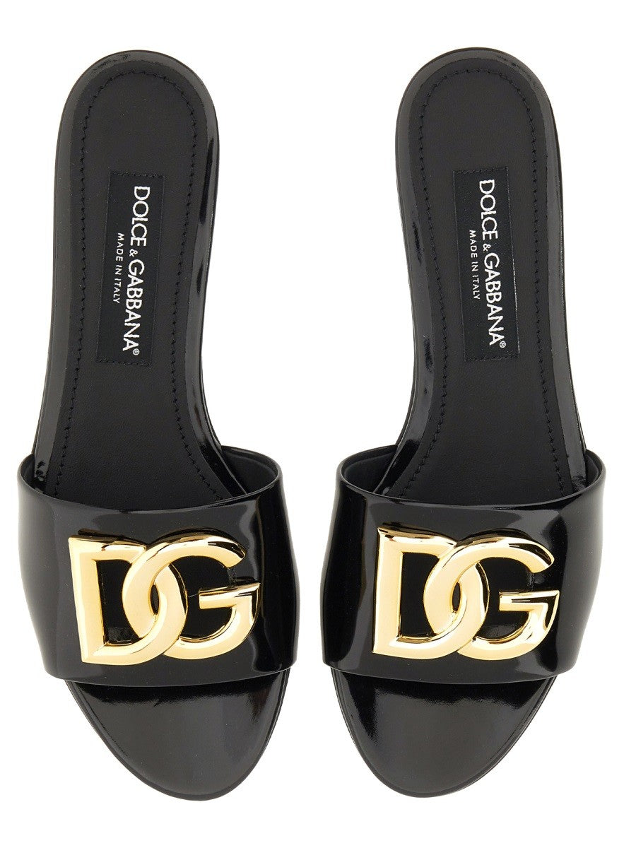 Dolce & Gabbana Sandál s logem