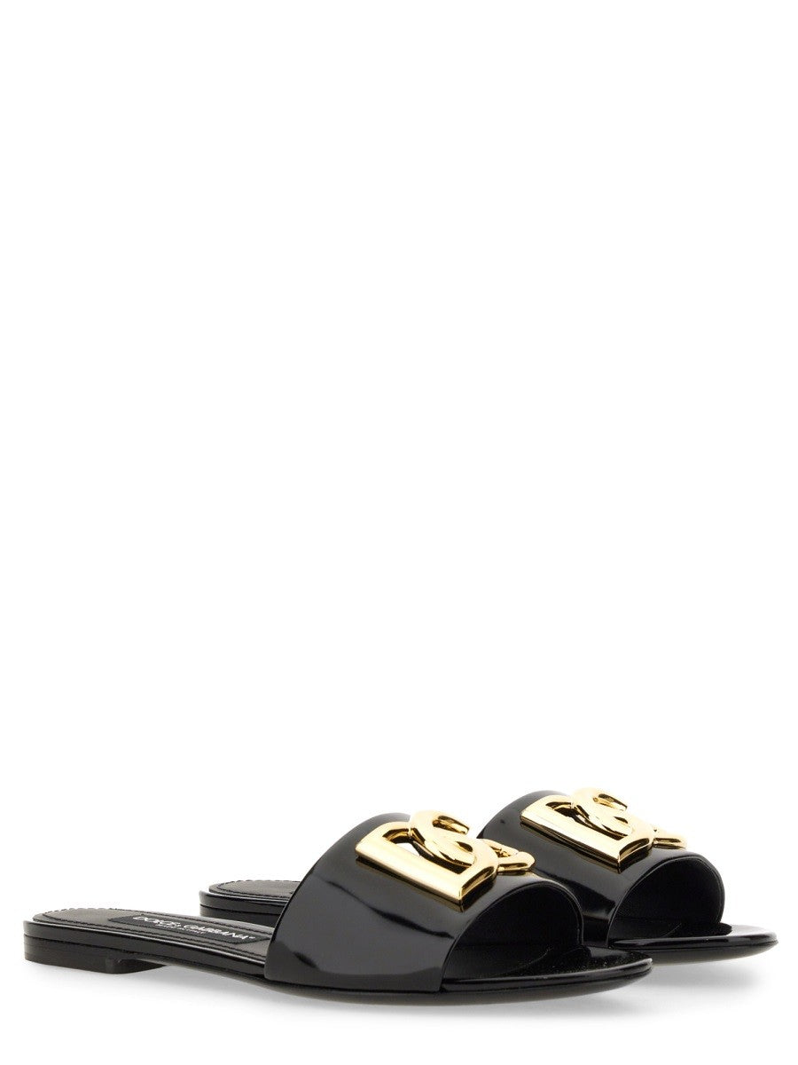 Dolce & Gabbana Sandál s logem