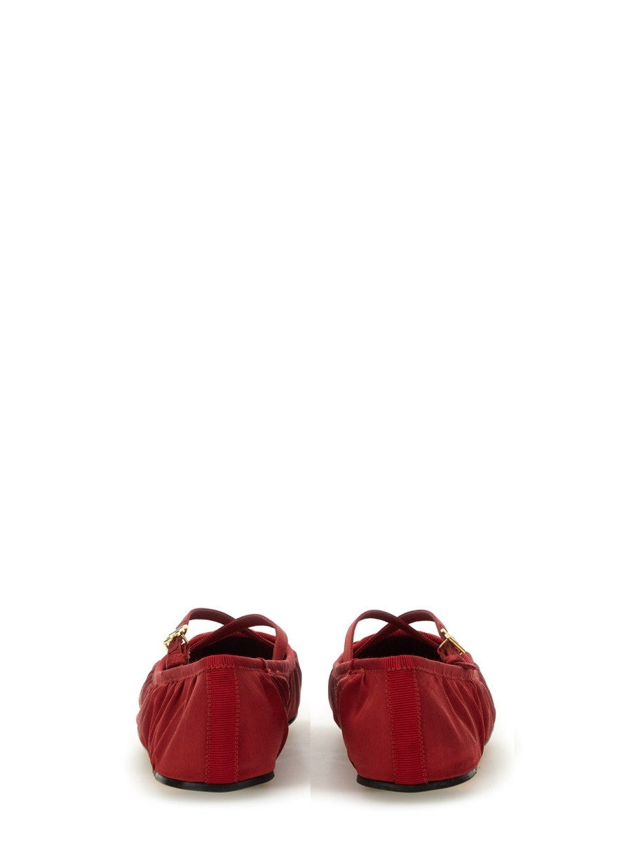Dolce & Gabbana SATYNOWE BALERINY
