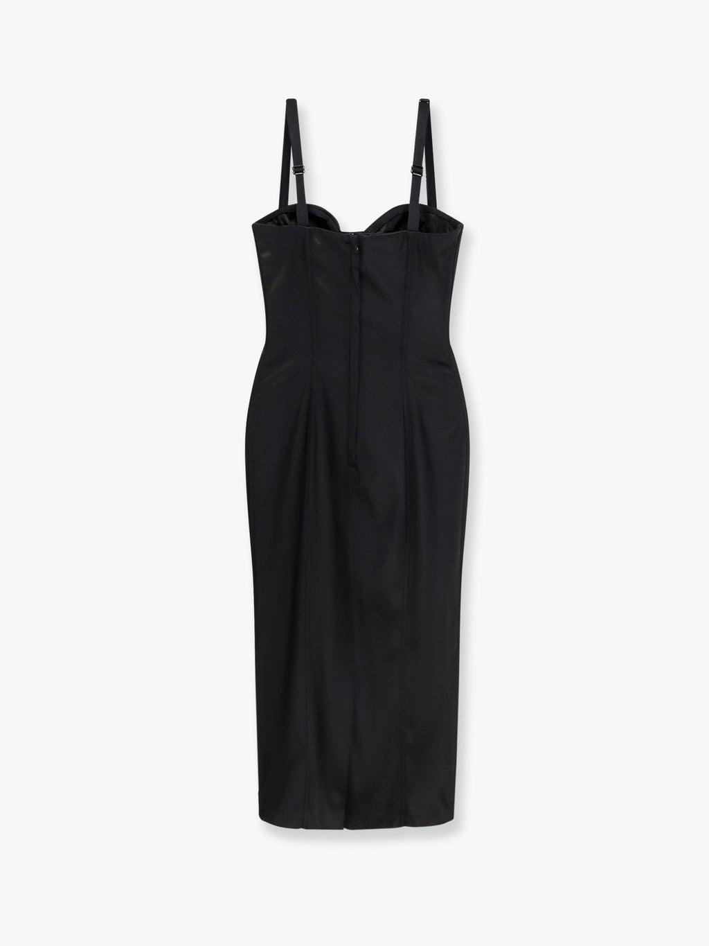 Dolce & Gabbana Satin dress with bustier detail