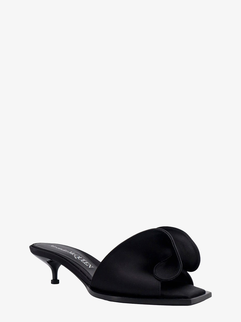 Alexander Mcqueen Szatén szandál