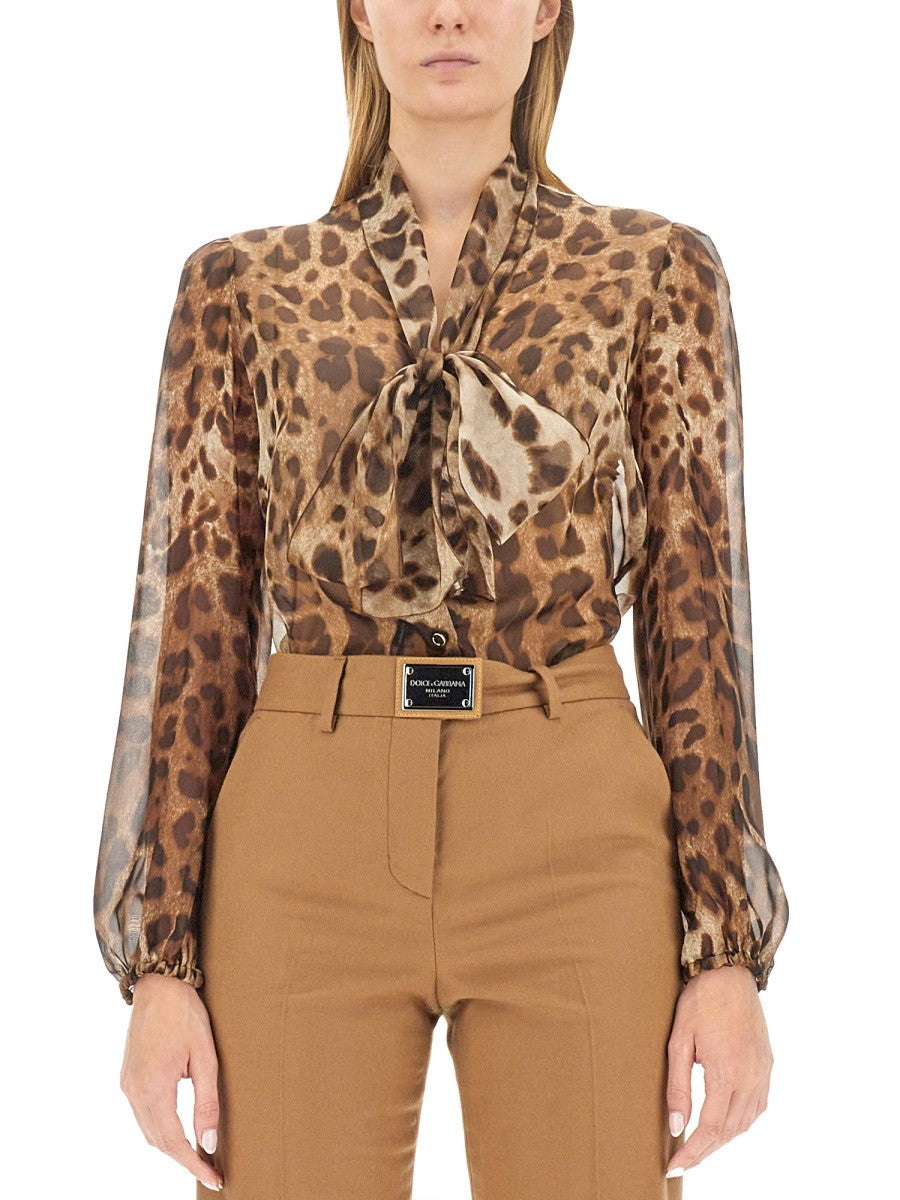 Dolce & Gabbana CAMICIA IN RASO