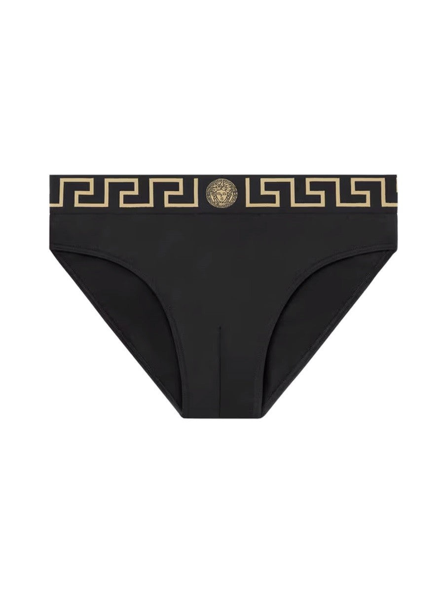 Versace SEA PANTIES WITH GREEK BORDER