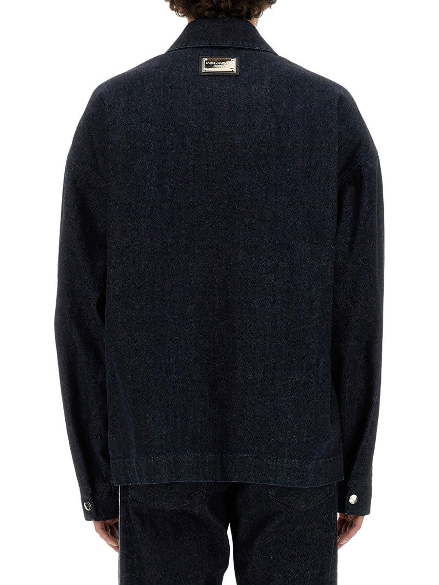 Dolce & Gabbana SELVEDGE DENIM BLOUSON