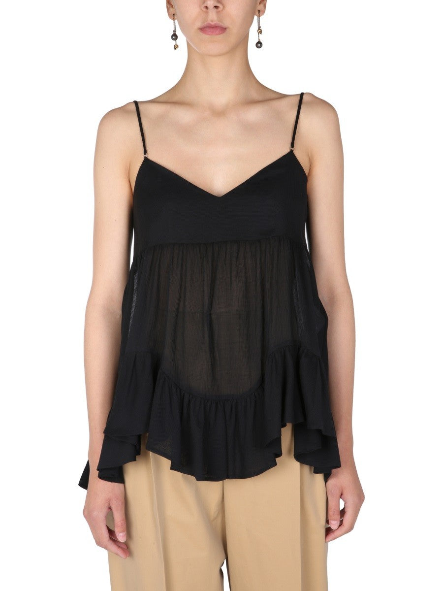 Alexander Mcqueen PUSIAU PERMATOMAS TOPAS