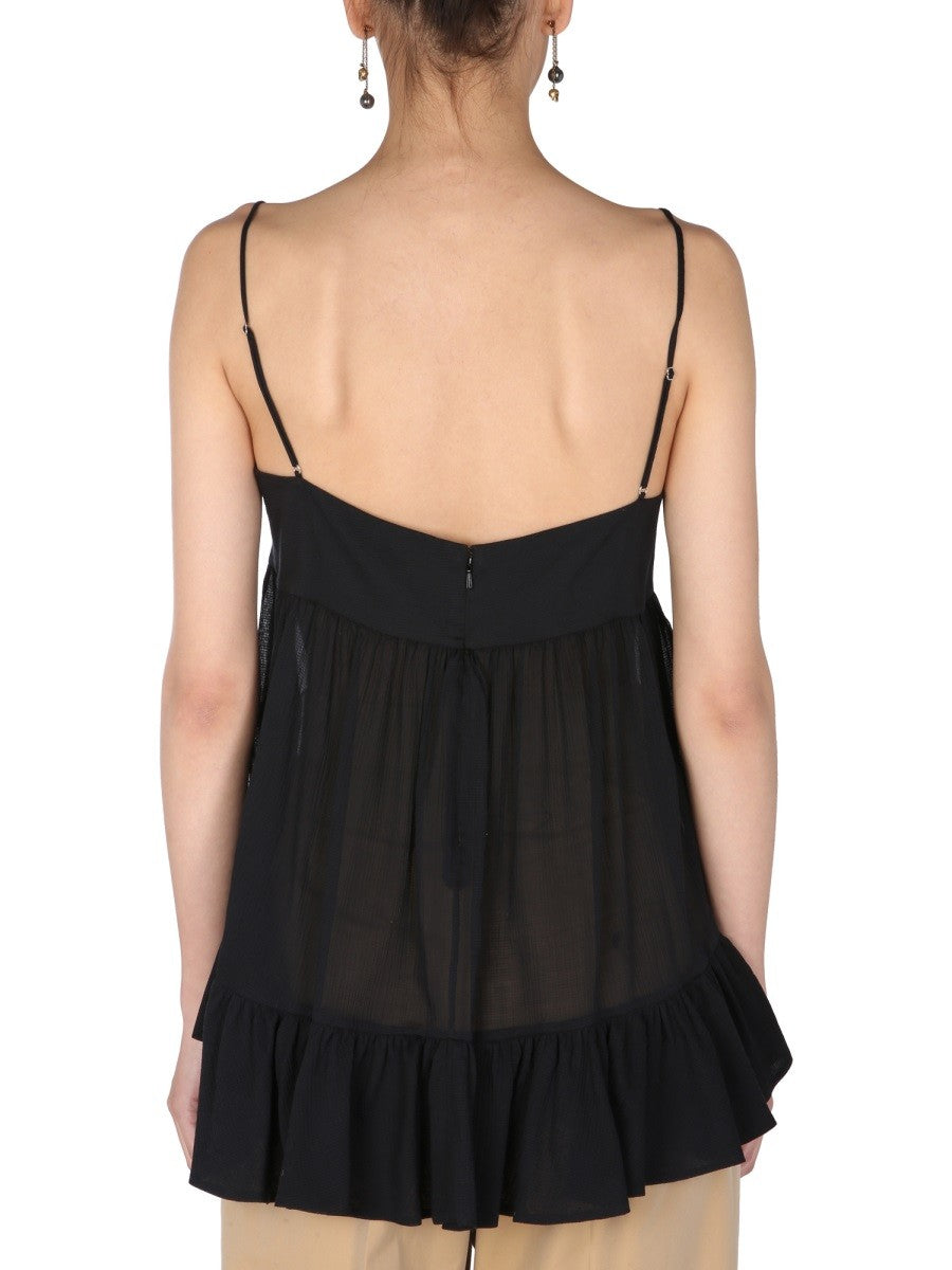 Alexander Mcqueen PUSIAU PERMATOMAS TOPAS
