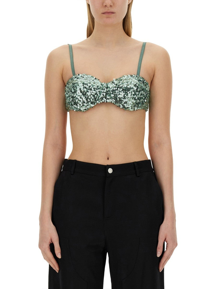 Moschino Jeans SEQUINED TOP