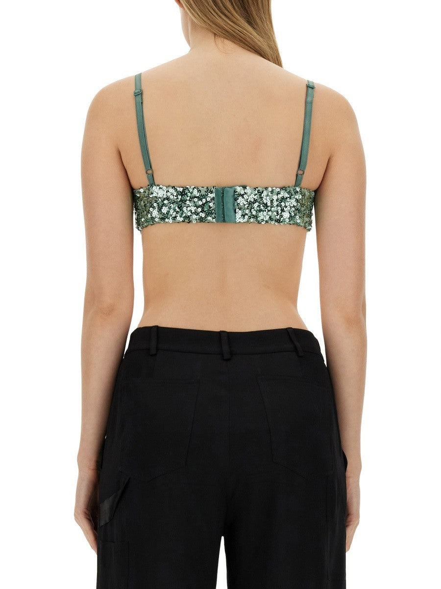 Moschino Jeans SEQUINED TOP
