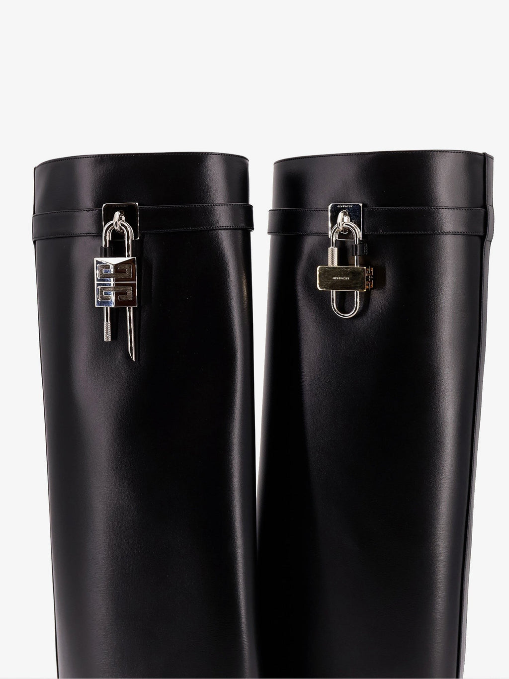 Givenchy حذاء بوت جلد Shark Lock