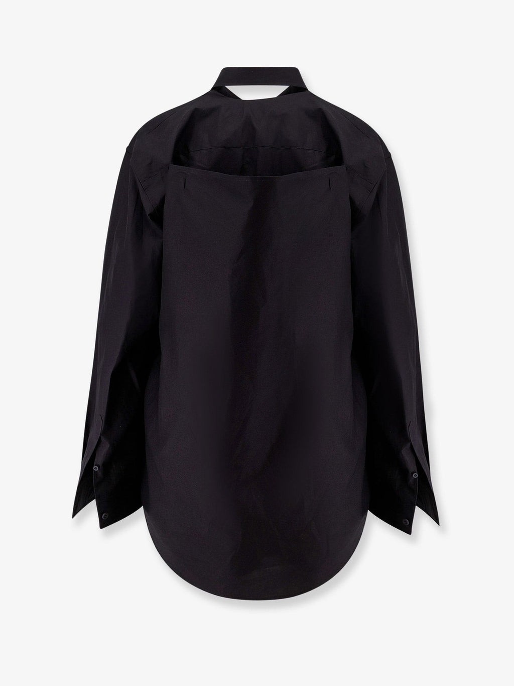 Balenciaga Kjole i bomull med skjorteeffekt