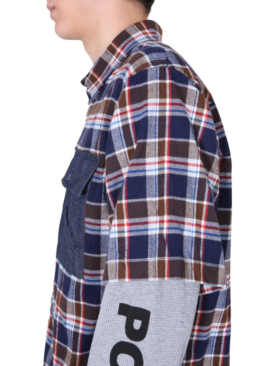 Dsquared2 SHIRT WITH DOUBLE SLEEVES