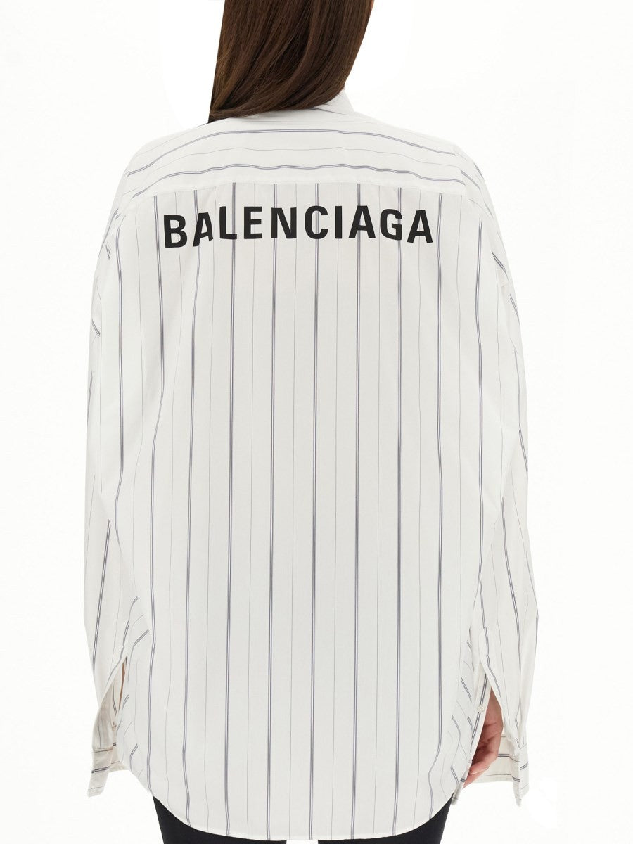 Balenciaga SKJORTE MED LOGO