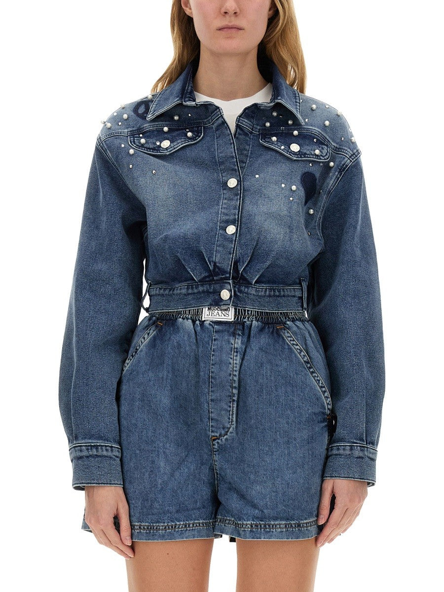 Moschino Jeans SHIRT WITH LOGO