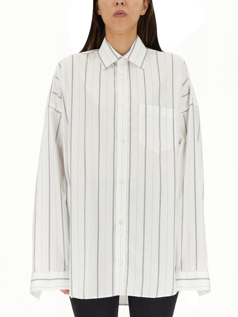 Balenciaga SKJORTE MED LOGO